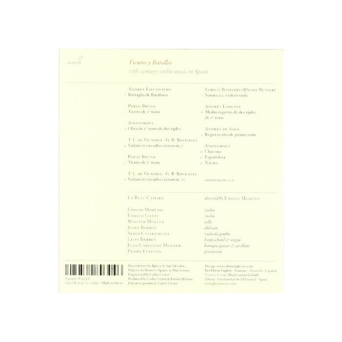 Tientos y Batallas - 17th-century violin music in Spain - slide-1