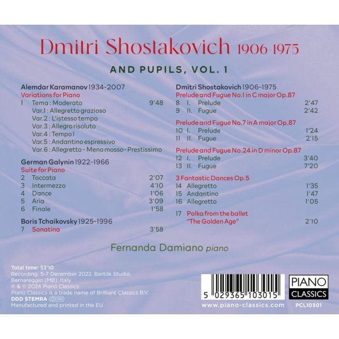 Shostakovich and Pupils Vol. 1 - slide-1