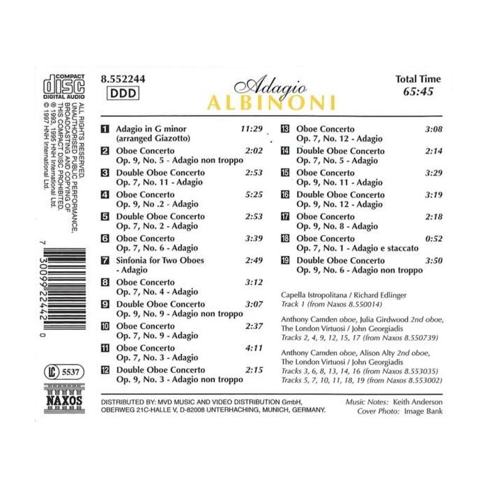 Albinioni: Adagio - slide-1