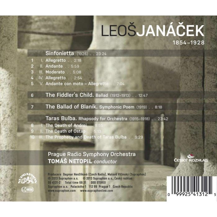 Janacek: Sinfonietta, Taras Bulba, The Ballad of Blaník, The Fiddler´s Child - slide-1