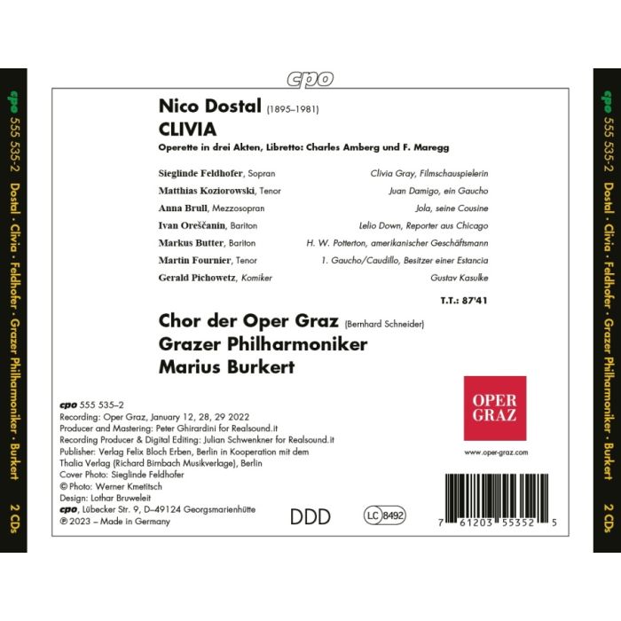 Nico Dostal: Clivia - slide-1