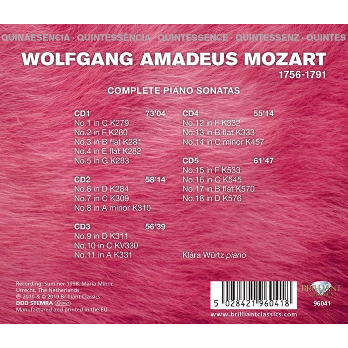 Quintessence Mozart: Complete Piano Sonatas - slide-1