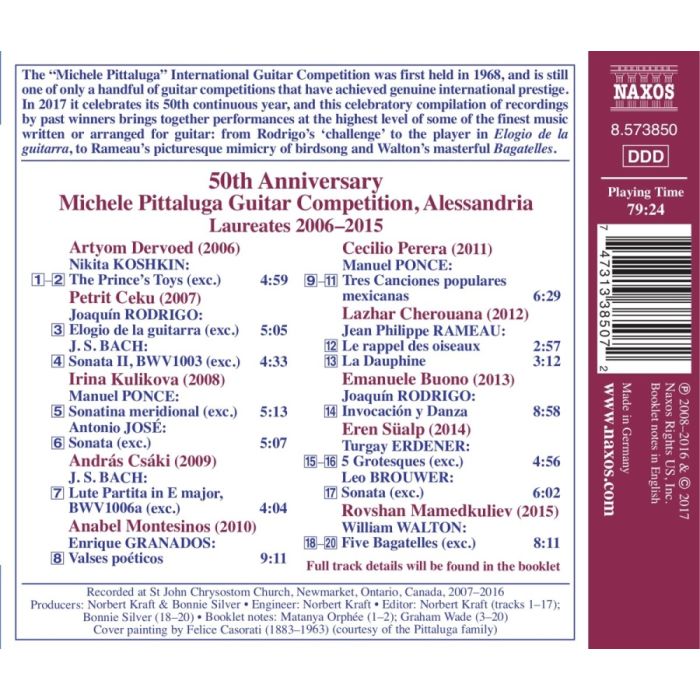 50th Anniversary Michele Pittaluga Guitar Competition, Alessandria - slide-1