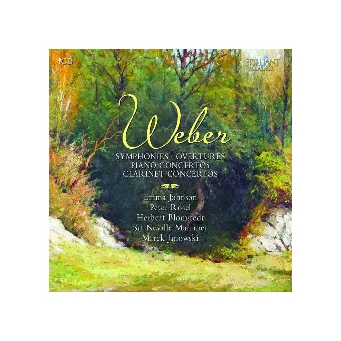 Weber: Symphonies 1, 2, Overtures, Concertos