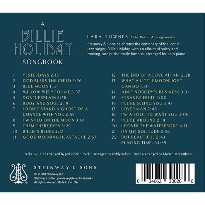 A Billie Holiday Songbook - slide-1