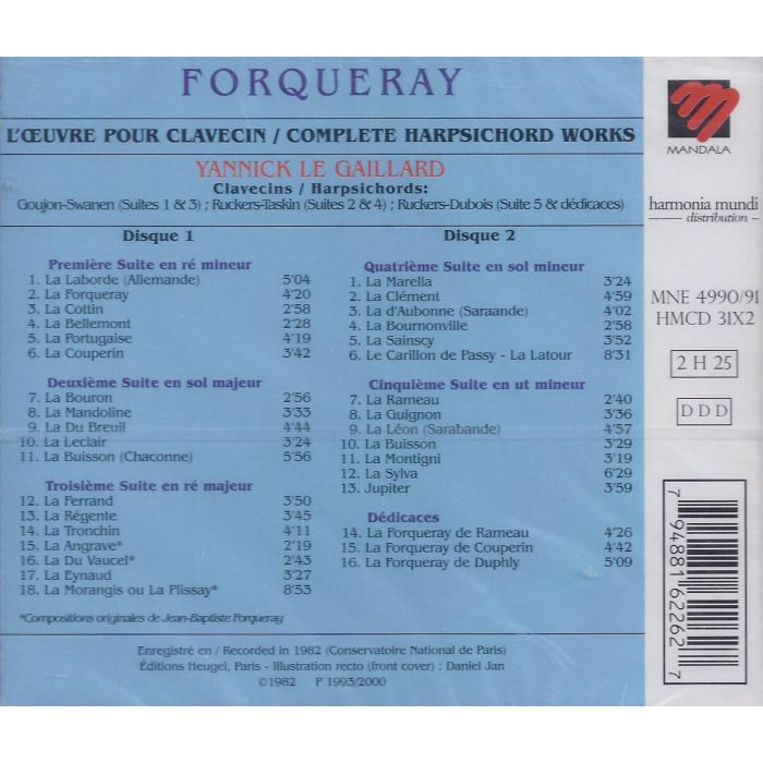 Forqueray: Suiten für Cembalo Nr.1-5 - slide-1