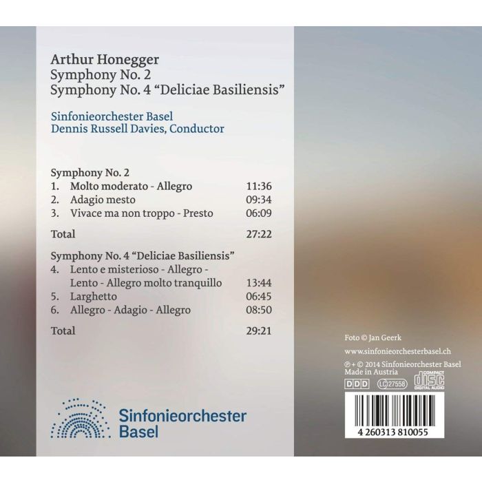 Honegger: Symphonies Nos. 2 & 4 - slide-1