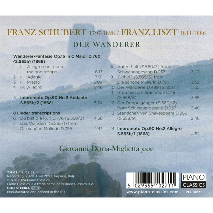 Schubert / Liszt: Der Wanderer, Wanderer Fantasie - slide-1