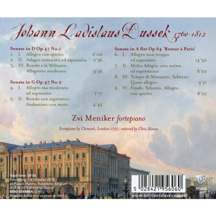 Dussek: Piano Sonatas Op. 47 & Op. 64, Vol. 7 - slide-1