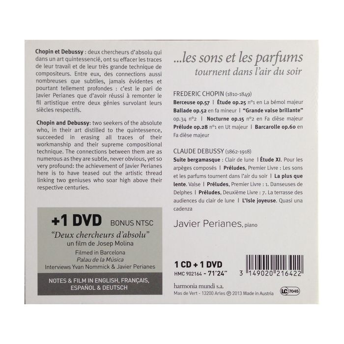 Les Sons et les Parfums - Fryderyk Chopin & Claude Debussy - slide-1