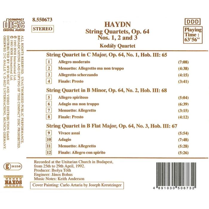 HAYDN: String Quartet - slide-1