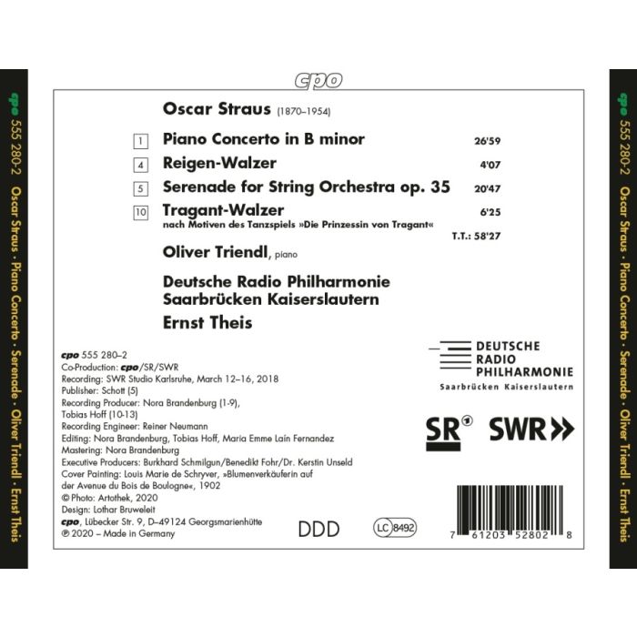Oscar Straus: Piano Concerto; Serenade - slide-1
