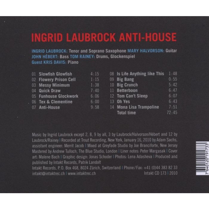 Ingrid Laubrock: Anti-House - slide-1
