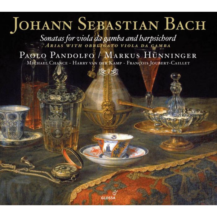 Bach: Sonatas for viola da gamba & harpsichord BWV1027-1029, Arias with obbligato viola da gamba