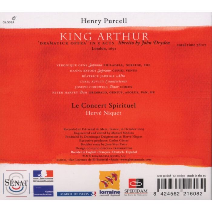 Purcell: King Arthur - slide-1