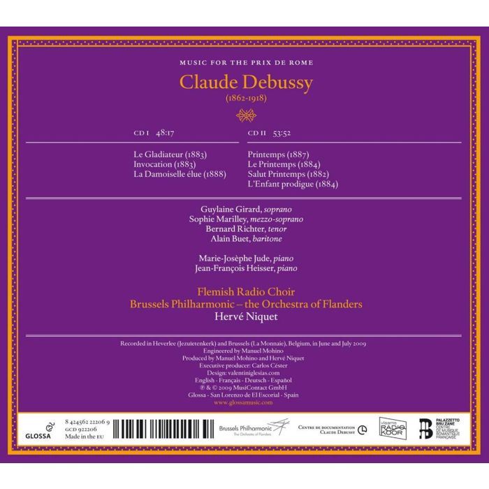 Debussy: Music for the Prix de Rome - slide-1