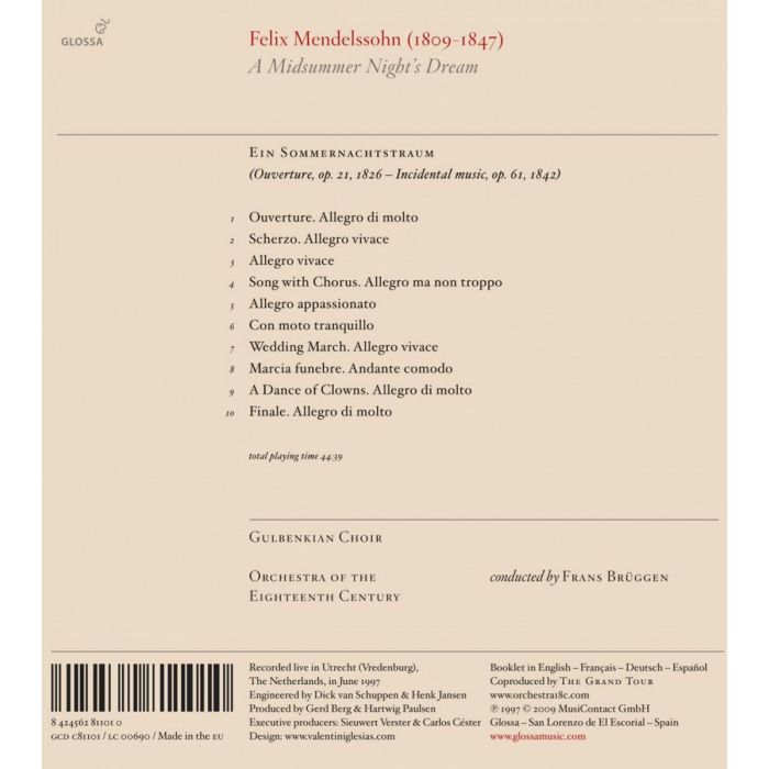 Mendelssohn: A Midsummer Night’s Dream - slide-1