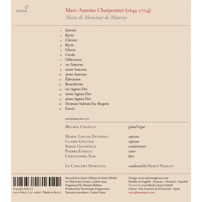 Charpentier: Messe de Monsieur de Mauroy - slide-1