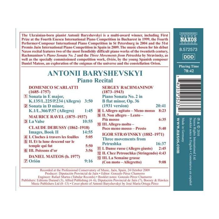 Antonii Baryshevskyi - Piano Recital - slide-1