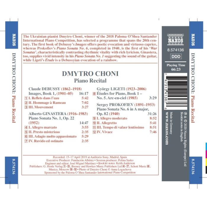 Dmytro Choni Piano Laureate Recital - slide-1