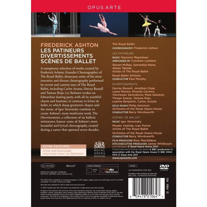 Ashton: Les Patineurs, Divertissements - slide-1