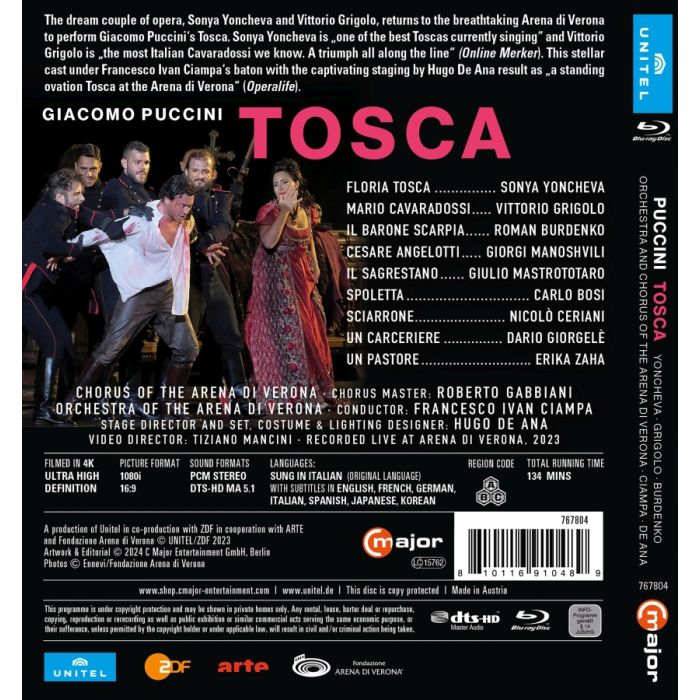 Puccini: Tosca (BD) - slide-1