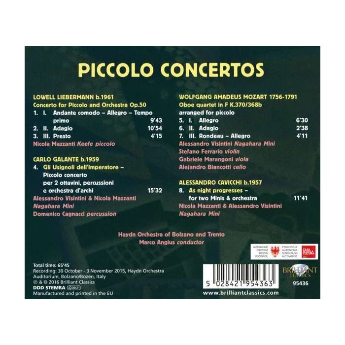 Piccolo Concertos - slide-1