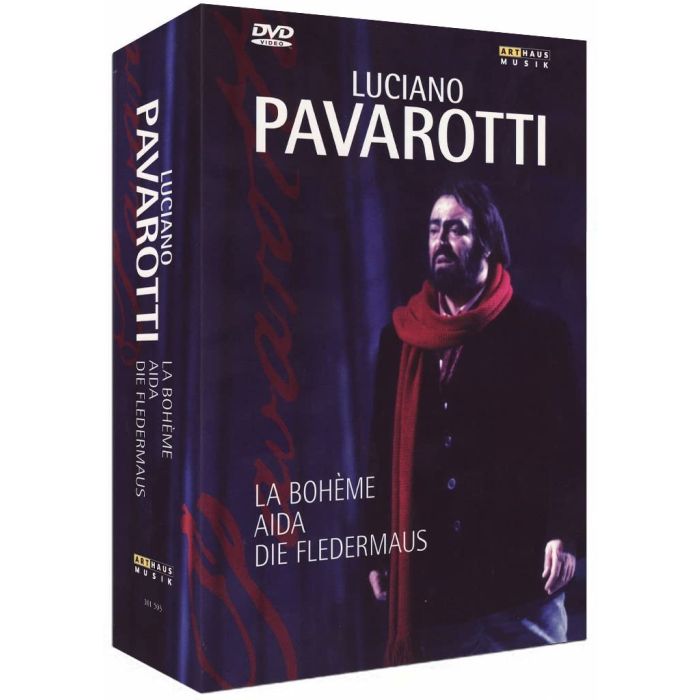PAVAROTTI Luciano : Aida, La Boheme, Die Fledermaus