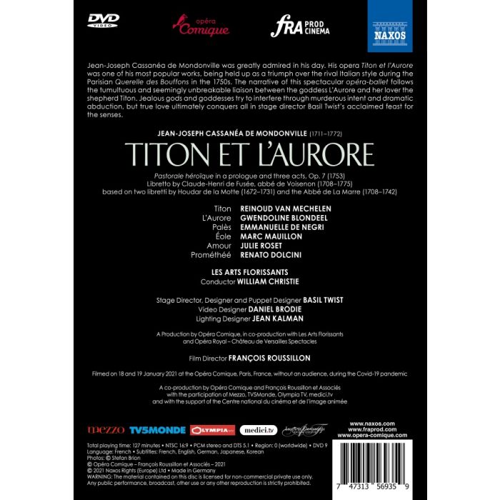 Mondonville: Titon et l'Aurore - slide-1