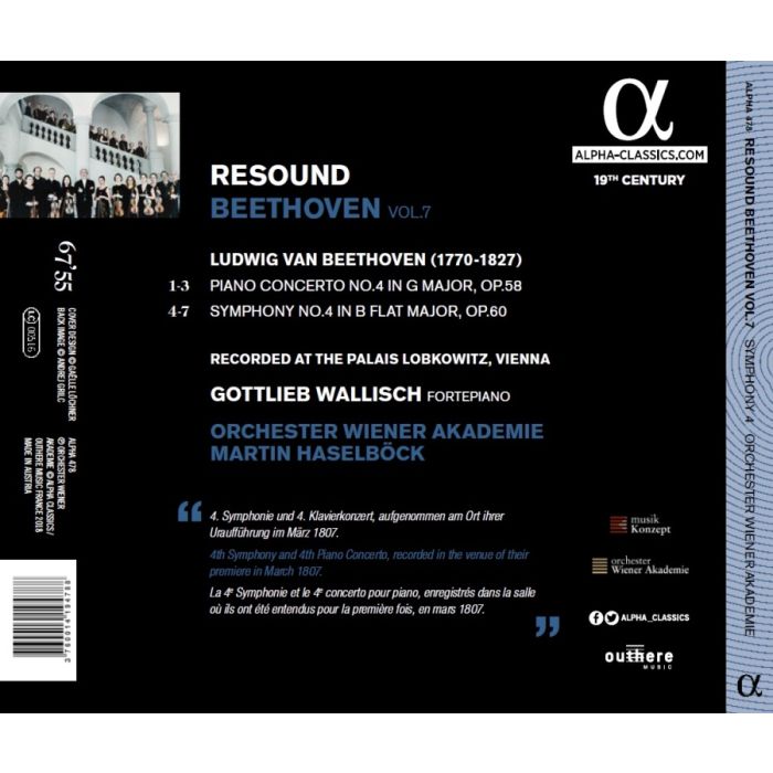 Resound Beethoven vol. 7: Symphony 4 & Piano Concerto 4 - slide-1