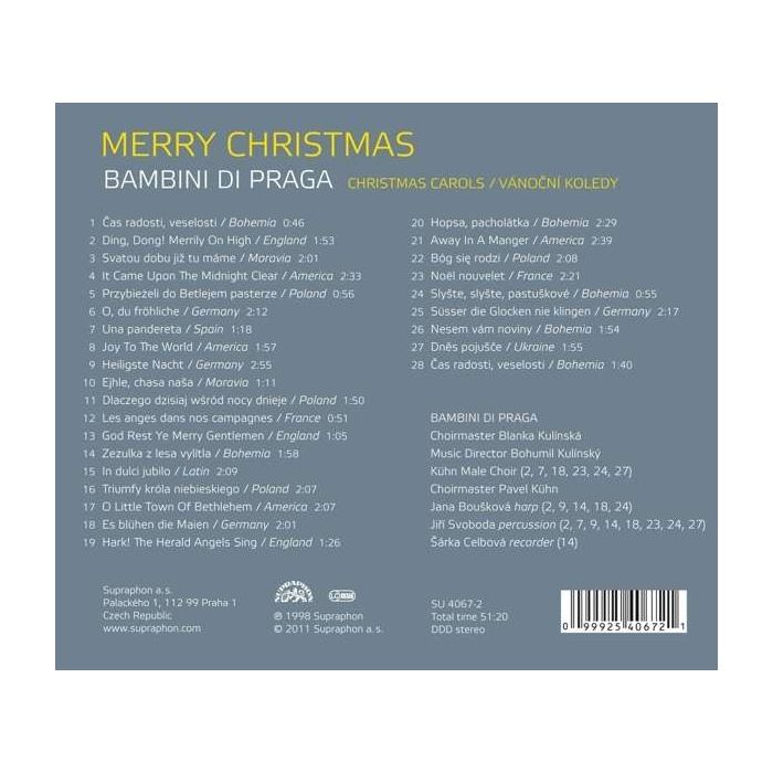 Merry Christmas - kolędy z całego świata - Czechy, Polska, Ukraina, Ameryka, ... - slide-1