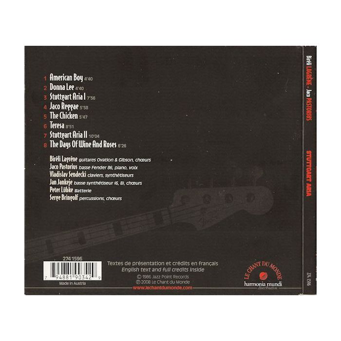 Lagrene & Pastorius ‎– Stuttgart Aria - slide-1