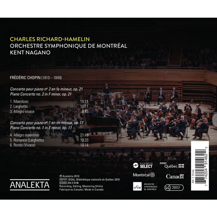 CHOPIN: Piano Concertos 1+2 - slide-1