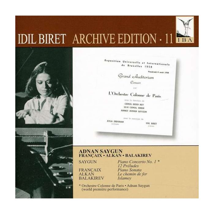 SAYGUN: Piano Concerto No. 1; 12 Preludes / FRANCAIX: Piano Sonata / ALKAN: Le chemin de fer