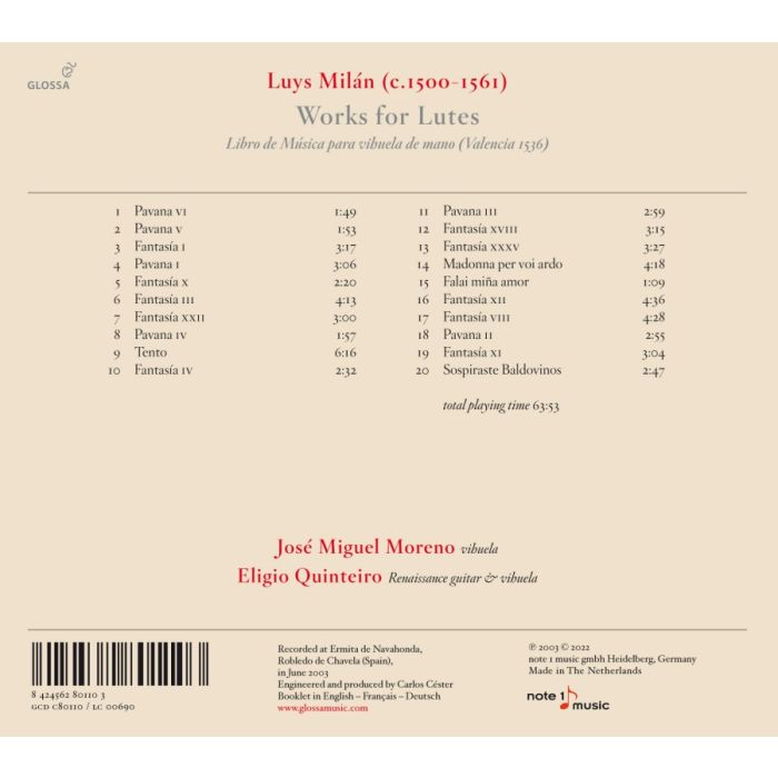 Milan: Works for Lute - slide-1