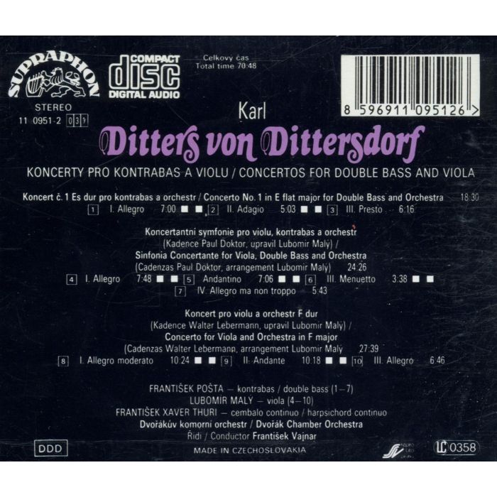 Dittersdorf: Kontrabaßkonzert Nr.1 - slide-1