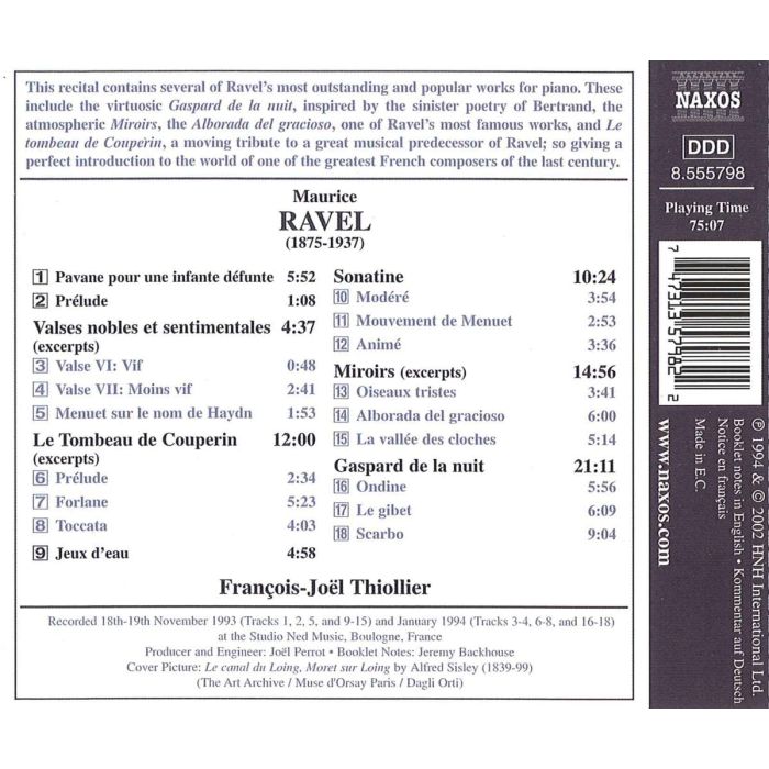 RAVEL: Piano Favourities - slide-1