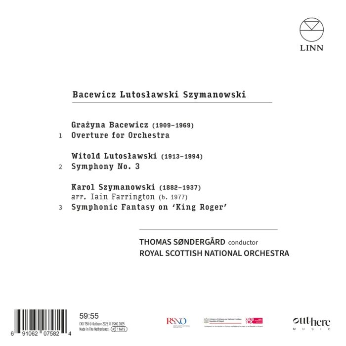 Bacewicz, Lutosławski & Szymanowski - slide-1