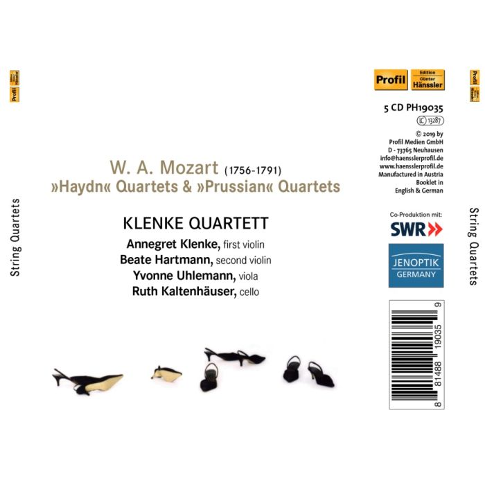 Mozart: String Quartets - slide-1