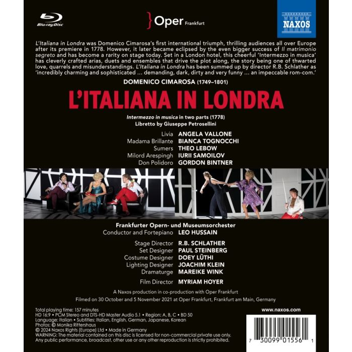 Cimarosa: L'Italiana in Londra - slide-1