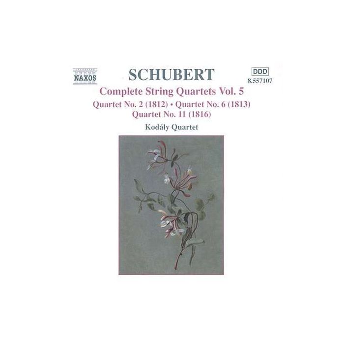 SCHUBERT: String quartets vol. 5