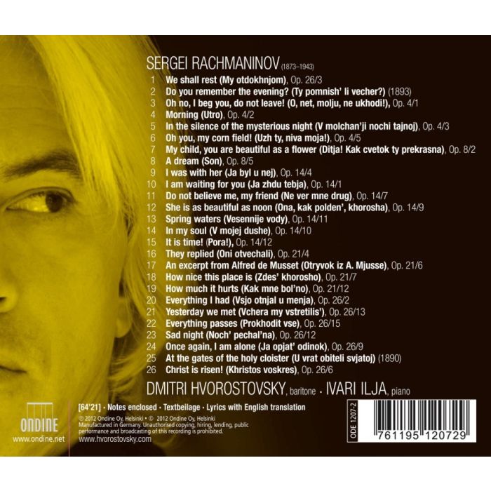 Rachmaninov: Romances - slide-1