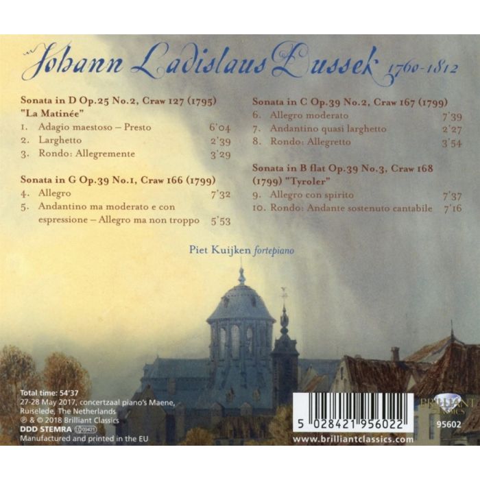 Dussek: Complete Piano Sonatas Op. 39 & Op. 25 No.2, Vol. 2 - slide-1