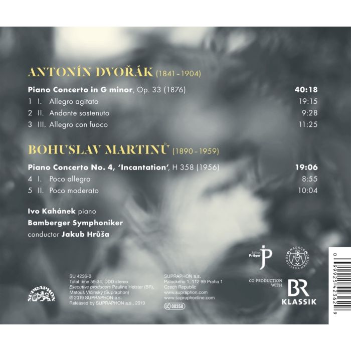 Dvořák; Martinů: Piano Concertos - slide-1