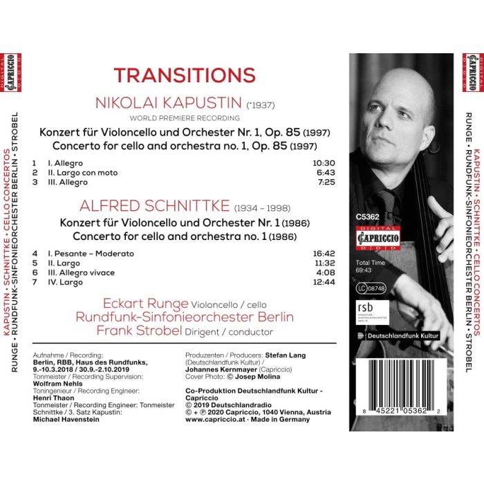 Kapustin & Schnittke: Cello Concertos - slide-1