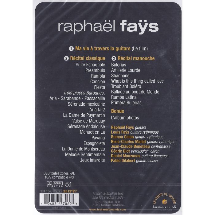 Raphael Fays: Ma Vie A Travers La Guitare - slide-1