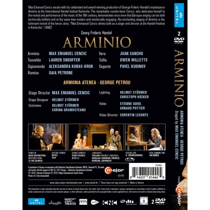 Handel: Arminio - slide-1