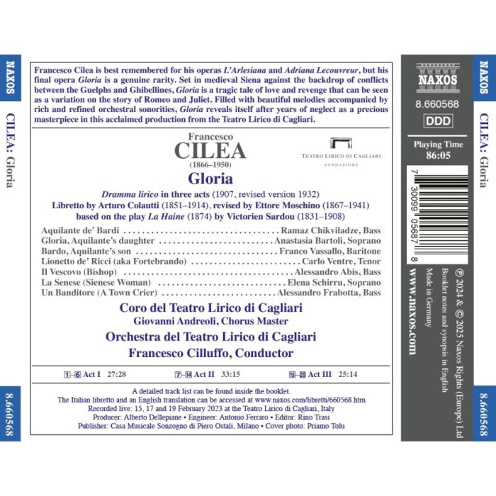 Cilea: Gloria - slide-1