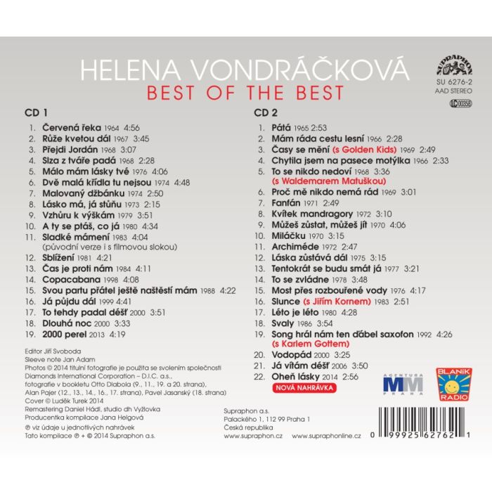 VONDRACKOVA Helena: Best Of The Best - slide-1