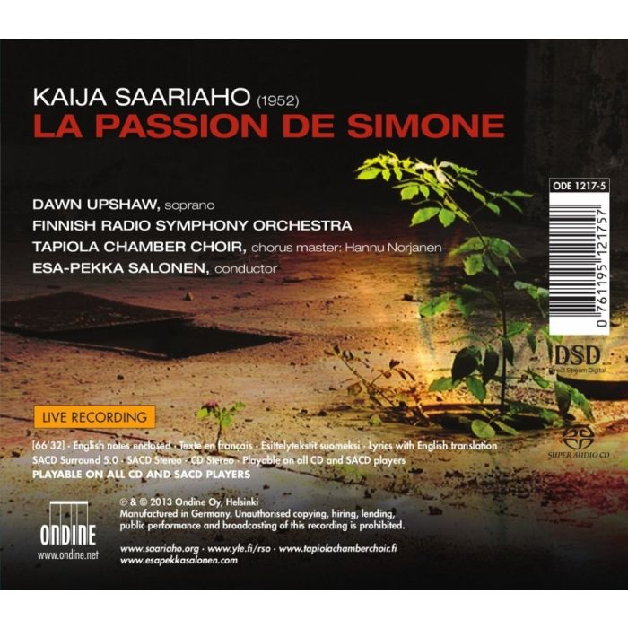 Saariaho: La Passion de Simone - slide-1